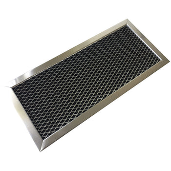 4 x 8 9/16 x 3/8 inch - 1 Pack - GE Frigidaire Jenn Air Kenmore Samsung Whirlpool Microwave Charcoal Filter.