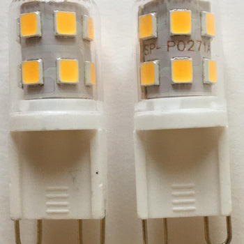 G9 LED Bulb Replacement For Microwave Frigidaire 318946400 GE WB25X10020 Whirlpool WPW10472384 120V 2.5W (Equal 25W Halogen) - 3 Pack