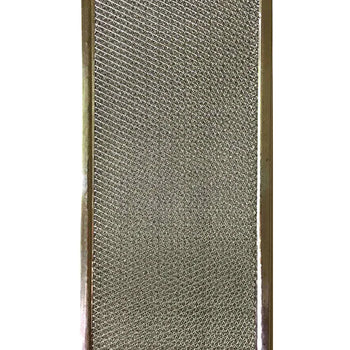 5 7/8 x 13 3/8 x 3/32 inch - 2 Pack - Samsung Microwave Grease Filter ME18H704SFS ME21H706MQS.