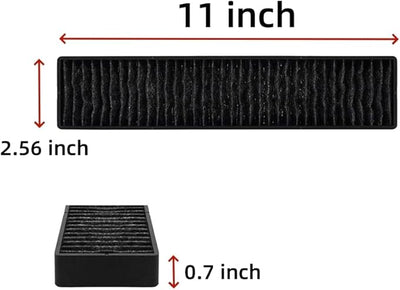 Kenmore Compatible Microwave Charcoal Filter For Model # 721.63663300 - 1 Pack