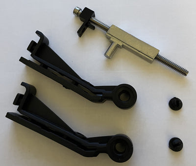 Shower Door Pivot Hinge with Plastic Support Bracket and Pin