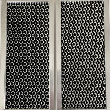 4"x 8 9/16" - Whirlpool UMV2186AAB14, UMV2186AAB16 Microwave Charcoal Filter - 1 Pack