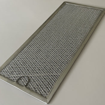 5 7/8 x 13 3/8 x 3/32 inch - 2 Pack - GE Samsung Whirlpool and More Brand Microwave Grease Filter.