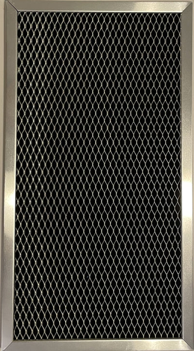 6 1/8" x 11 1/8" - Whirlpool 0311950, 05200037 Microwave Charcoal Filter - 1 Pack