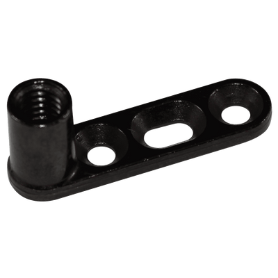 Charnière de porte de douche avec pivot, pivot en zinc Axam 