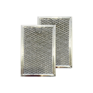 5" x 7 5/8" GE  WB06X10309 WB06X10359 WB06X10608 Microwave Grease Filter - 2 Pack