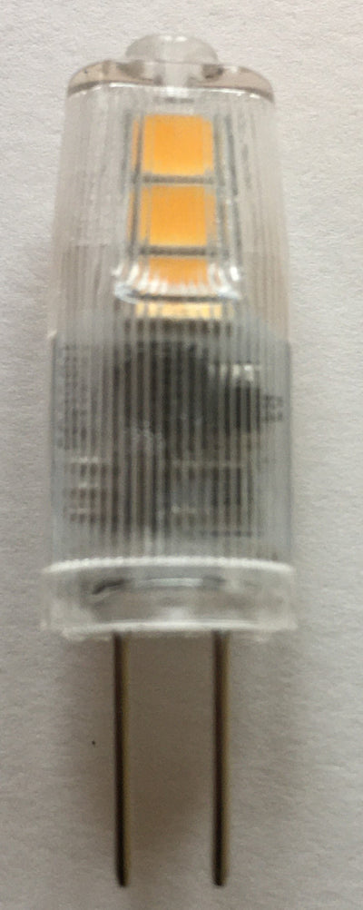 G4 LED  GE WB36X10163  Whirlpool WPW10440740 Bosch: 157311 12V 1.5W (Equal 15W Halogen) Microwave Light Bulbs - 4 Pack