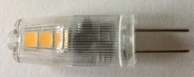 G4 LED  GE WB36X10163  Whirlpool WPW10440740 Bosch: 157311 12V 1.5W (Equal 15W Halogen) Microwave Light Bulbs - 4 Pack