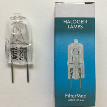 G8 120V 20 Watt SHORT VERSION Halogen Bulbs Replacement For Desk Lamp, Under Counter, Bathroom