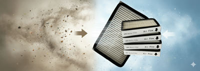 PANASONIC MC-V194H MCV194H Vacuum Cleaner filters - 4 Pack