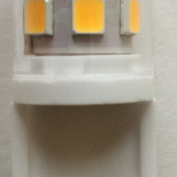 Ampoule LED de rechange G9 pour micro-ondes Frigidaire 318946400 GE WB25X10020 Whirlpool WPW10472384 120 V 2,5 W (équivalent à 25 W halogène) - Paquet de 3