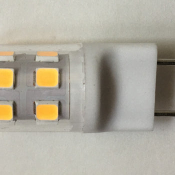 Ampoule LED G8 de rechange pour four à micro-ondes Frigidaire 5304452831 LG 6912A40002F - 120 V 2 W (= 20 W halogène) - Paquet de 3