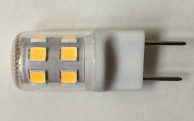 G8  LED Frigidaire 5304452831 LG 6912A40002F - 120V 2W (=20 Watt Halogen) Microwave Light Bulb  - 4 Pack