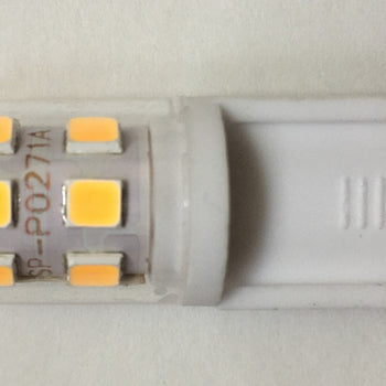 Ampoule LED de rechange G9 pour micro-ondes Frigidaire 318946400 GE WB25X10020 Whirlpool WPW10472384 120 V 2,5 W (équivalent à 25 W halogène) - Paquet de 3