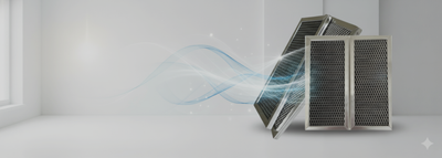 4" x 8 9/16" Samsung ME18H704SFS ME21H706MQS ME19R7041FS Microwave Charcoal Filter - 1 Pack