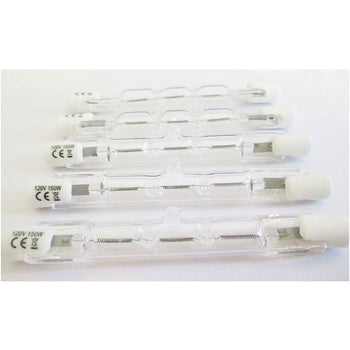 R7S 78mm 150 Watts 120V Halogen Light Bulb Replacement. 5 Pack